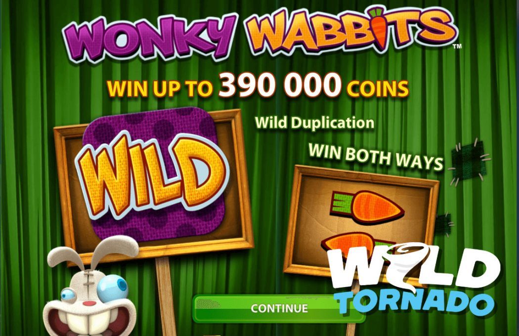 Wonky wabbits slot game