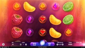 fruit paylines slot machine game