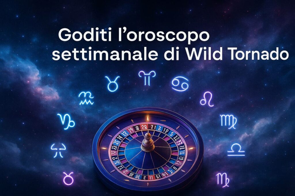 Goditi l’oroscopo settimanale di Wild Tornado!