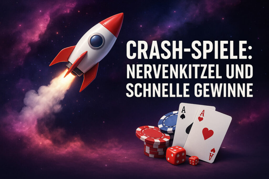 Crash-Spiele: Nervenkitzel und schnelle Gewinne