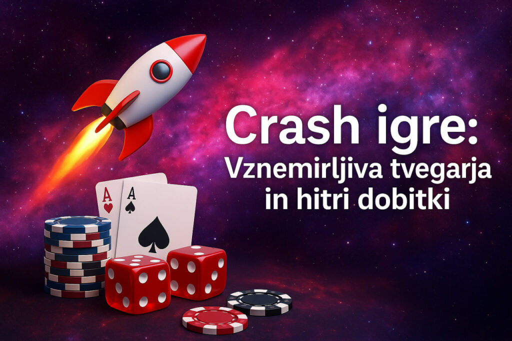 Crash igre: Vznemirljiva tveganja in hitri dobički
